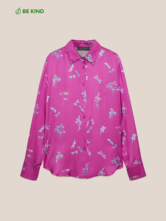 Camisa floral de viscosa ECOVERO™