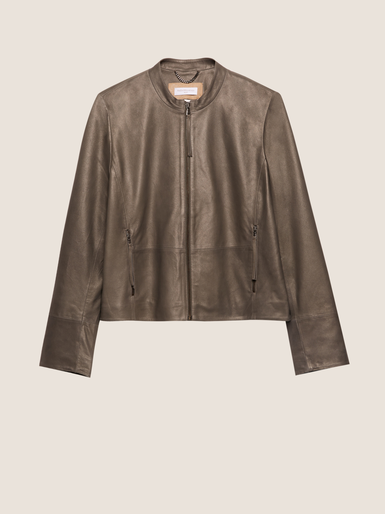 Giubbotto in pelle image number 3