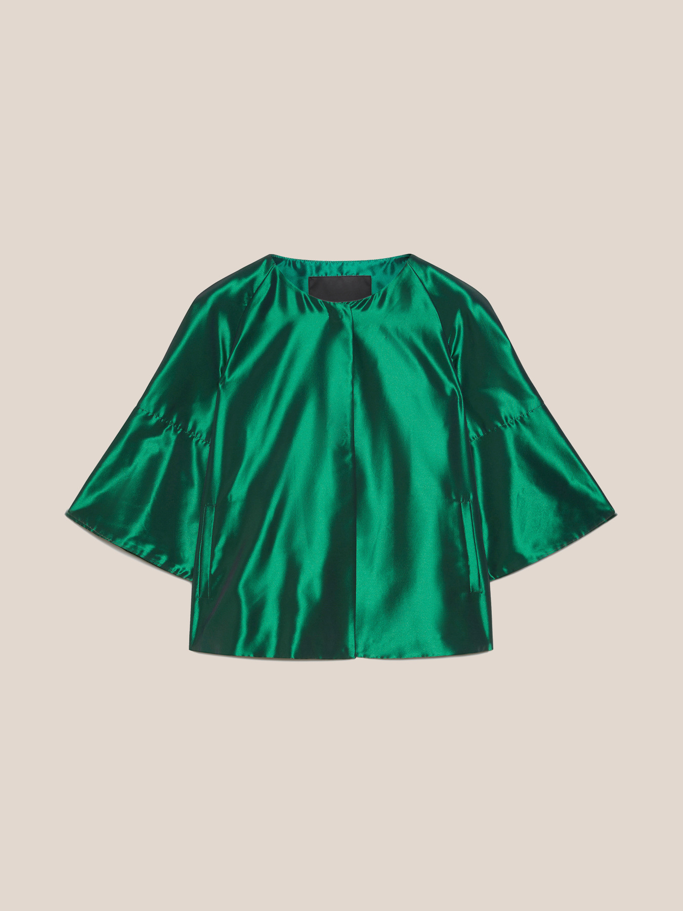 Veste courte en taffetas image number 0