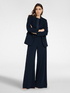 Blazer estructurado en cady image number 2
