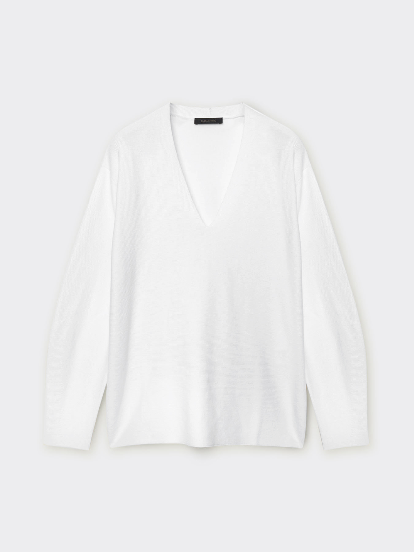 Maglia in cotone, viscosa e seta image number 4