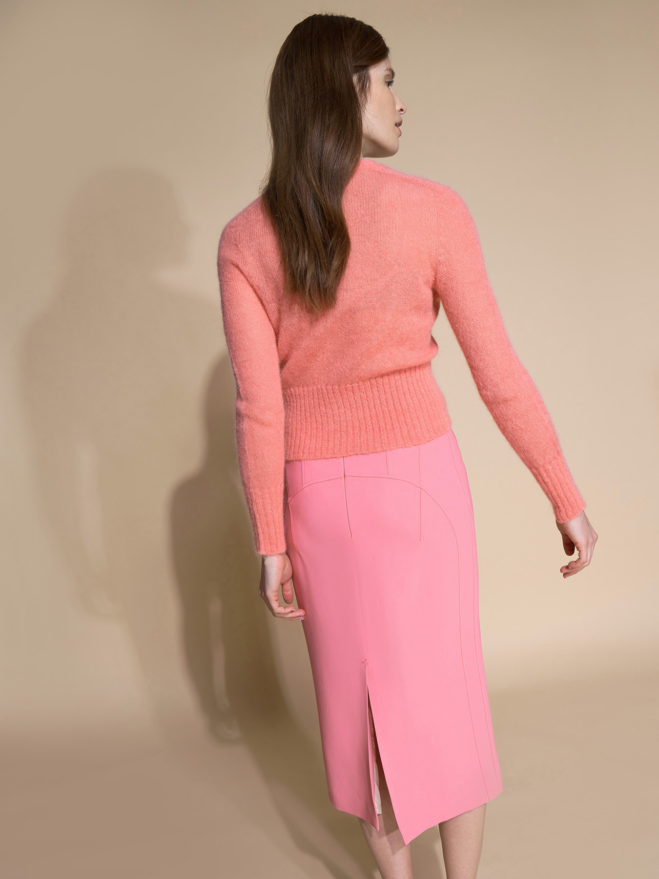 WOOL AND MOHAIR CARDIGAN image number 1