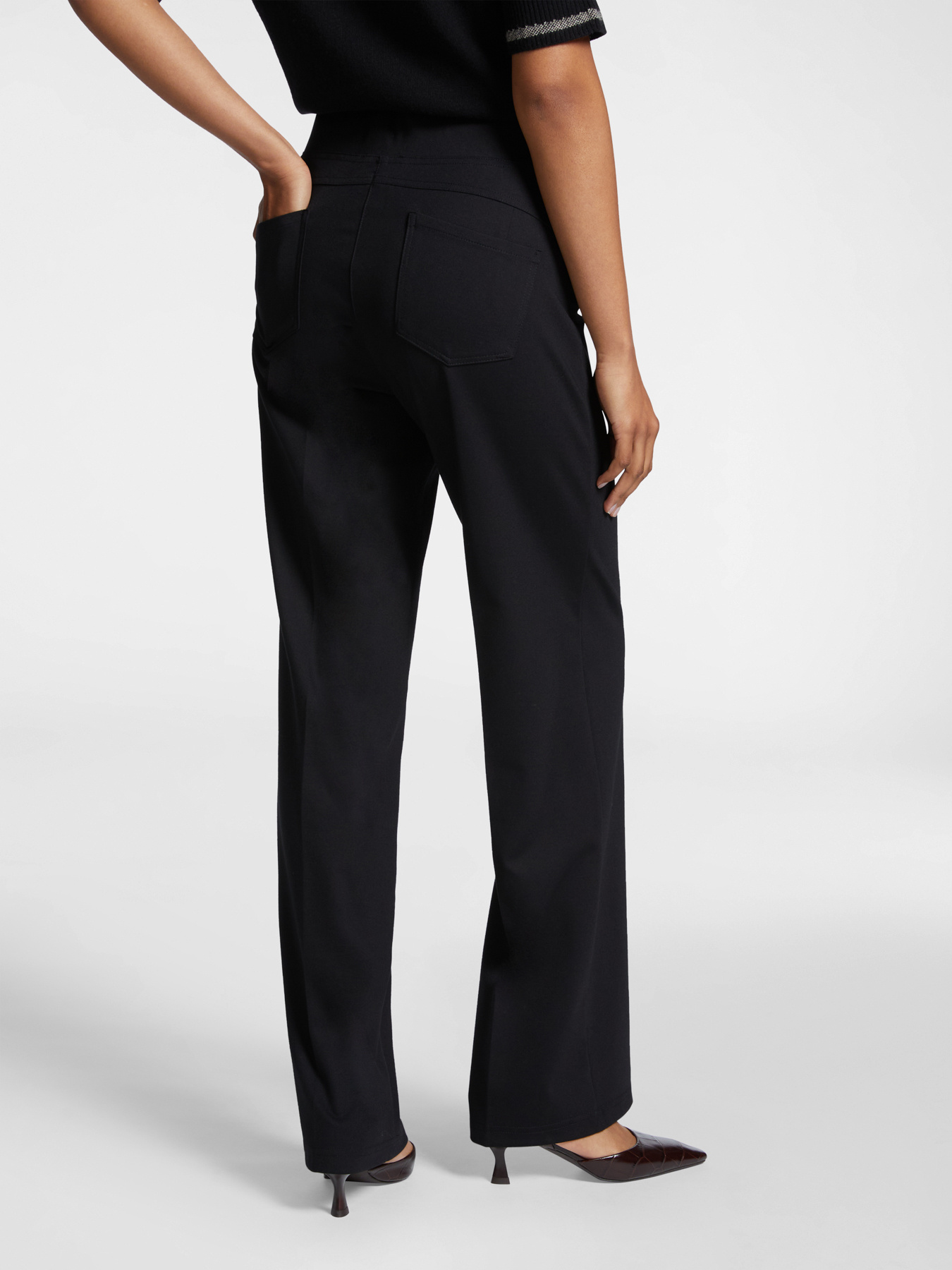 Pull-on-Hose in Maille Milano image number 1