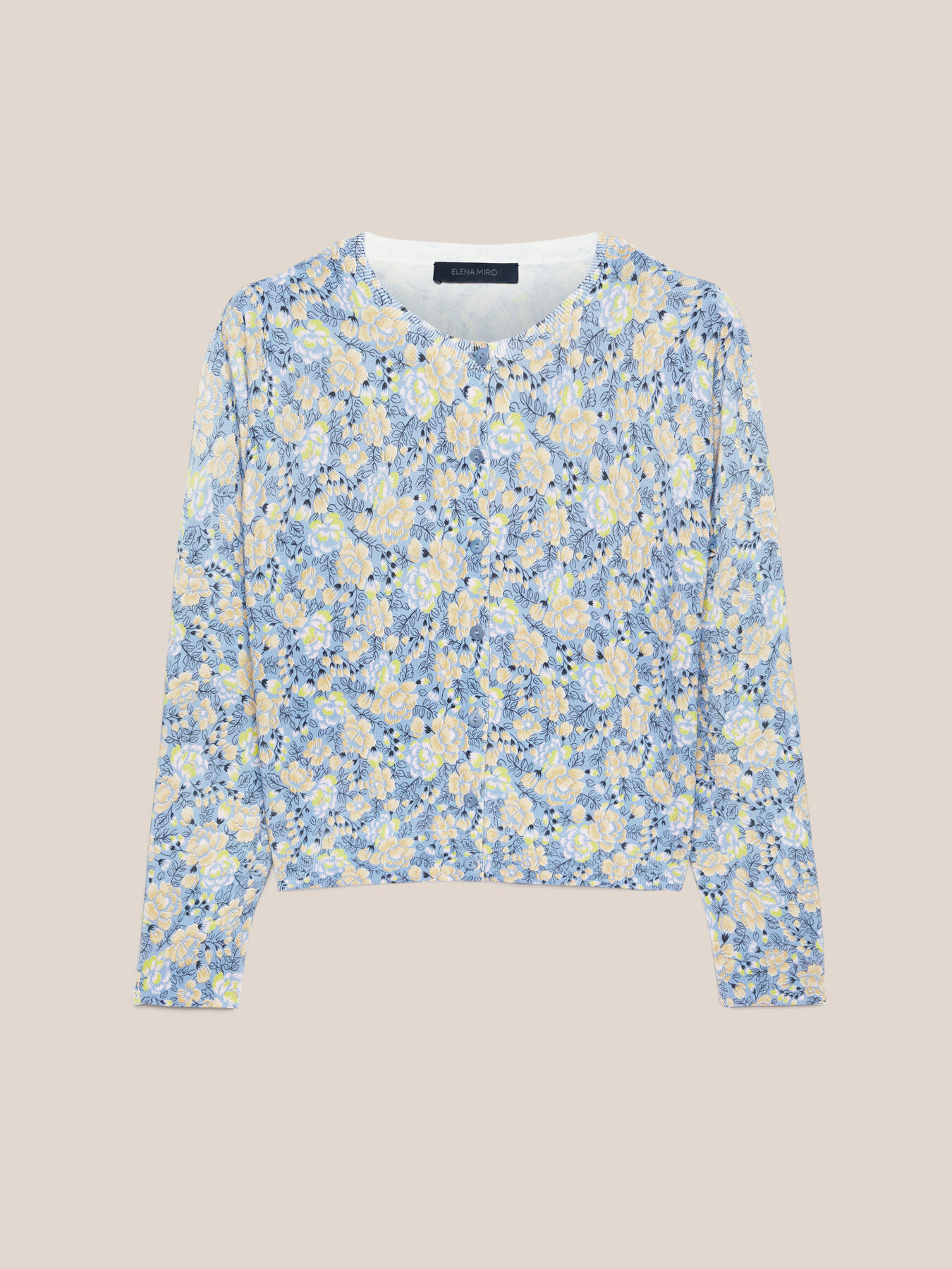 Printed cardigan image number 4