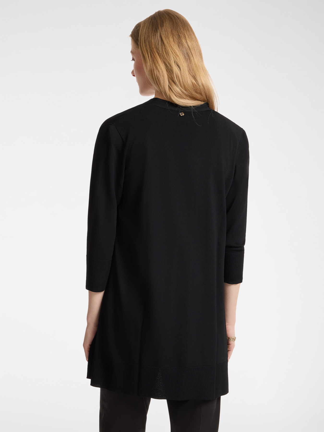 Long cardigan open at the front image number 1