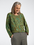Blouse en viscose imprim&eacute;e paisley image number 0