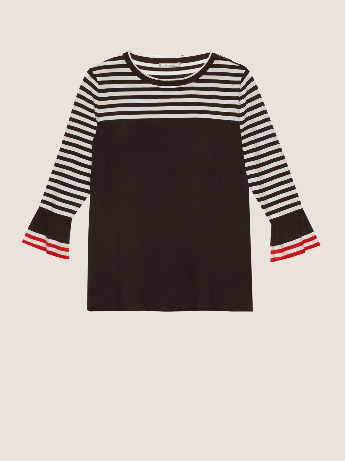 Marine-style sweater image number 3