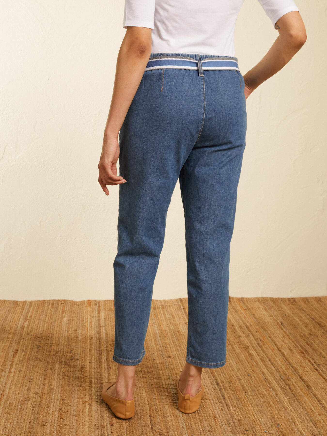 PANTAJOGGER EN DENIM image number 1