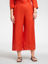Linen trousers with embroidered edges image number 2