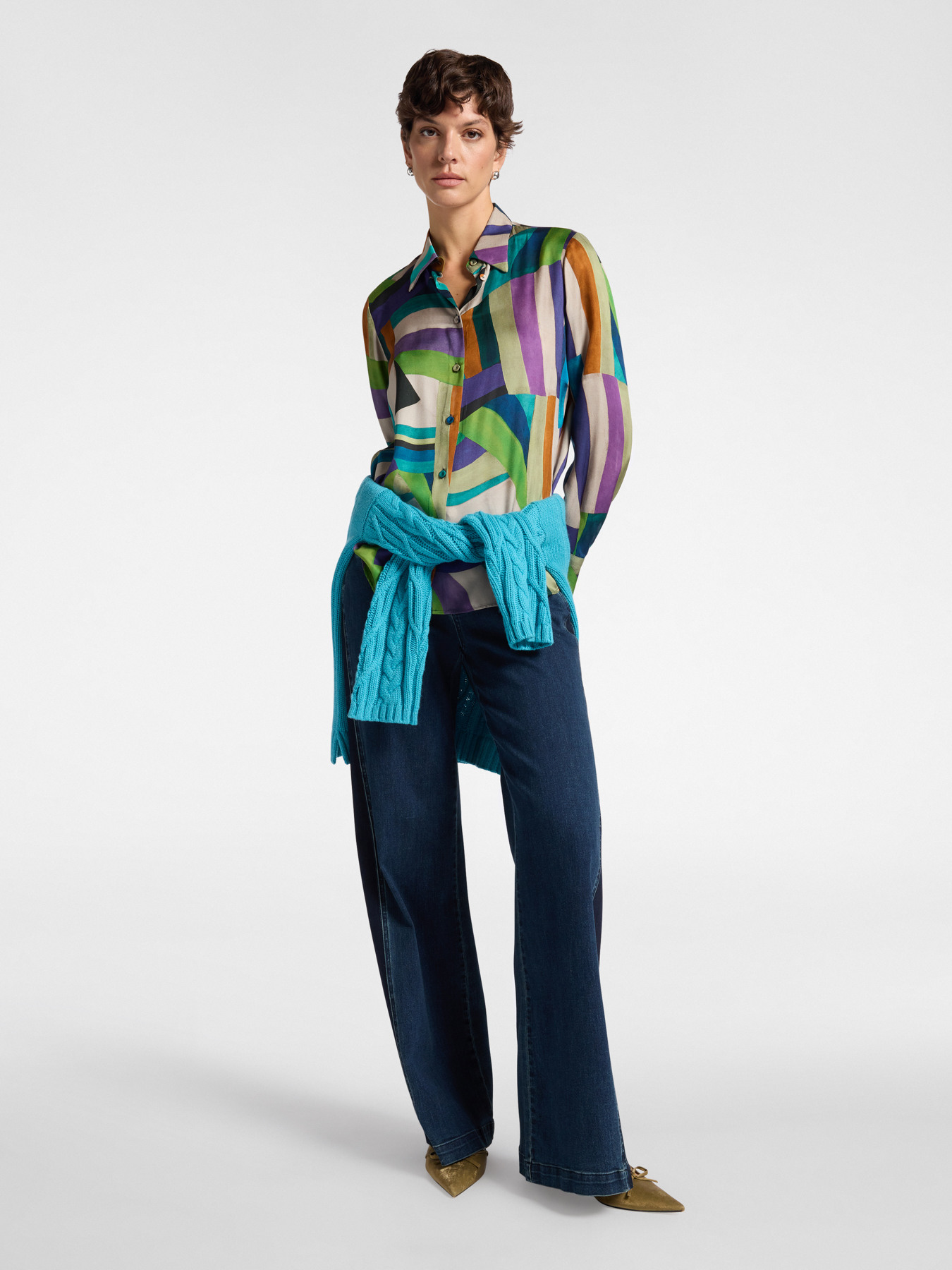 Printed men's shirt image number 3