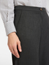 Men's trousers in flowing fabric image number 3