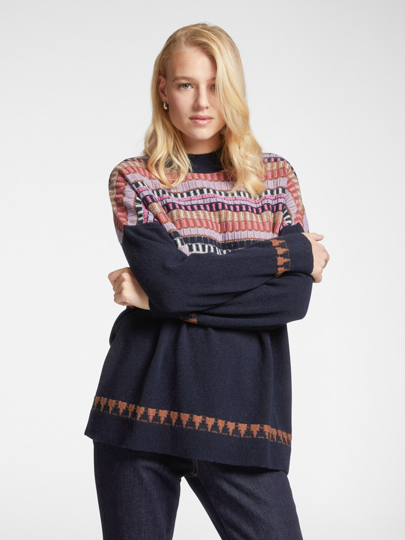 Jersey con dibujos fair isle image number 0