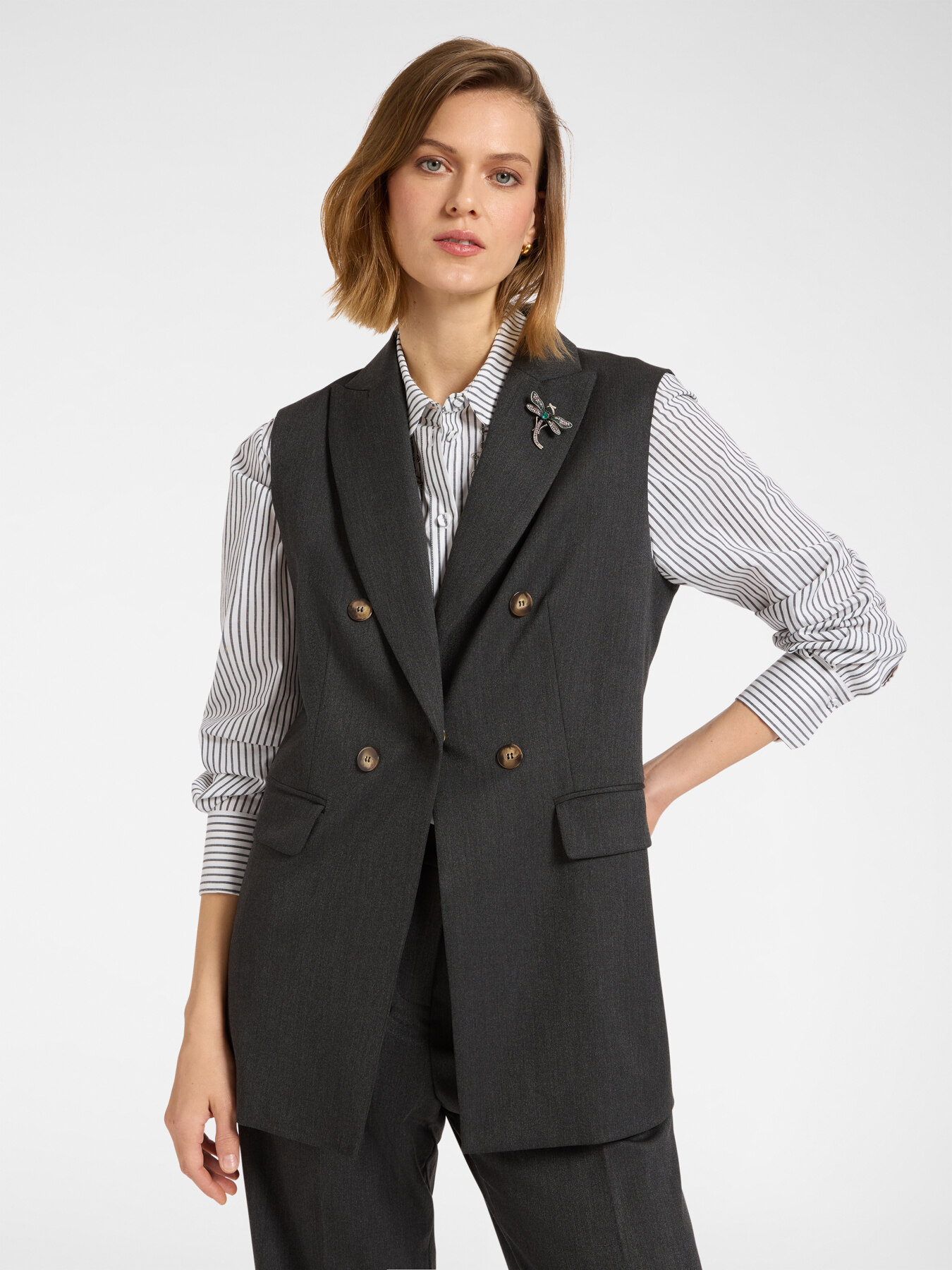 Blazer sin mangas image number 0