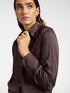 Camicia in raso stretch image number 0