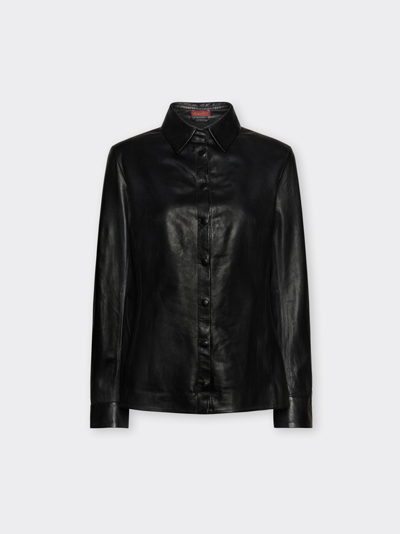 Leather shirt