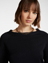 Sweater with boat neck image number 3
