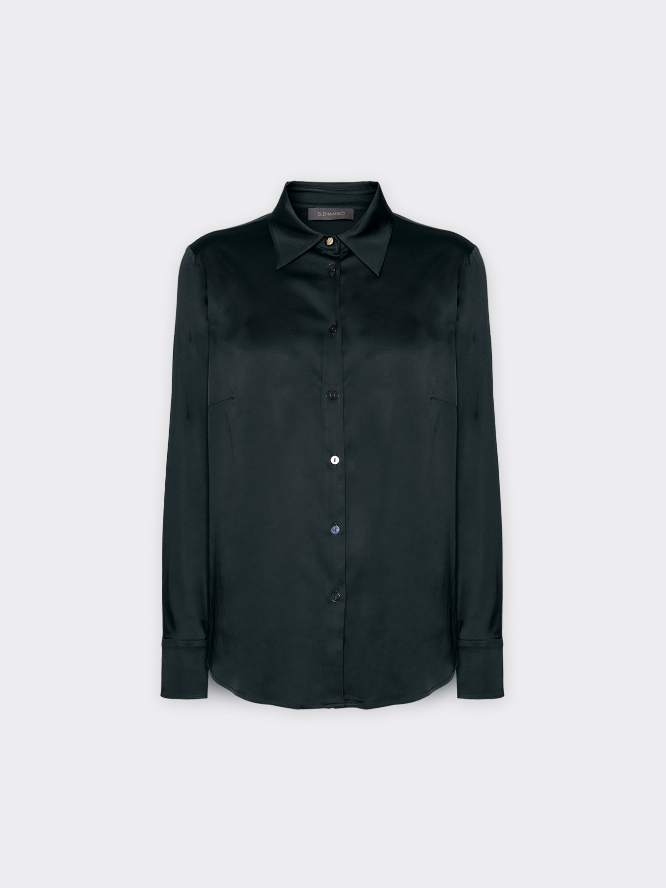 Camicia in raso stretch