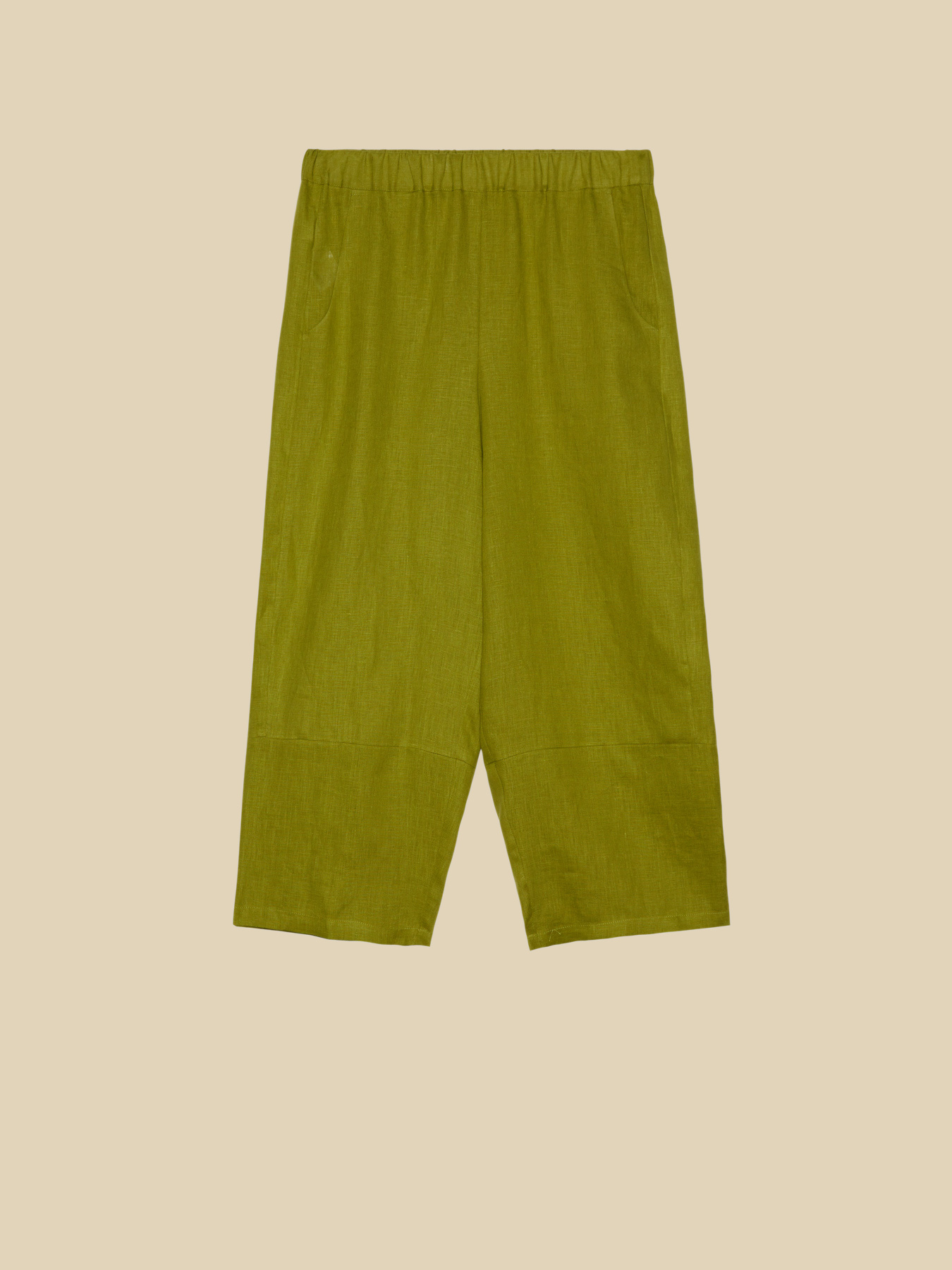 Pure linen slouchy trousers image number 4