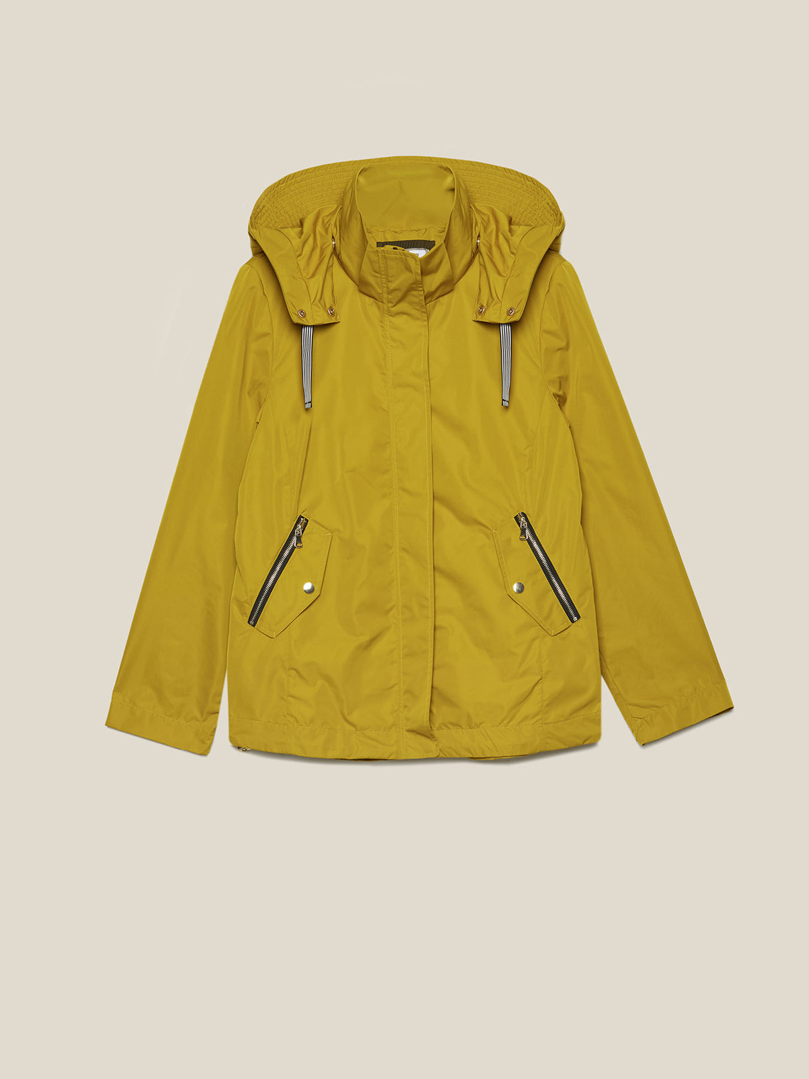 Elenamiro: Parka corto in nylon memory_9