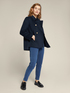 Double fabric pea coat image number 2