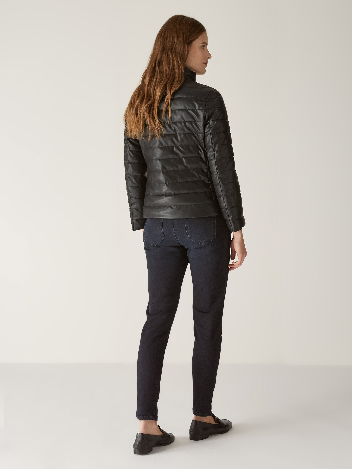 Giubbotto trapuntato in similpelle image number 1