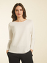 SEAMLESS-PULLOVER AUS REINER BAUMWOLLE image number 0