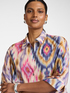 Printed cotton muslin shirt image number 3