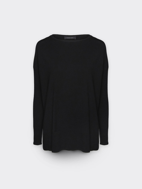 T-shirt avec col bateau