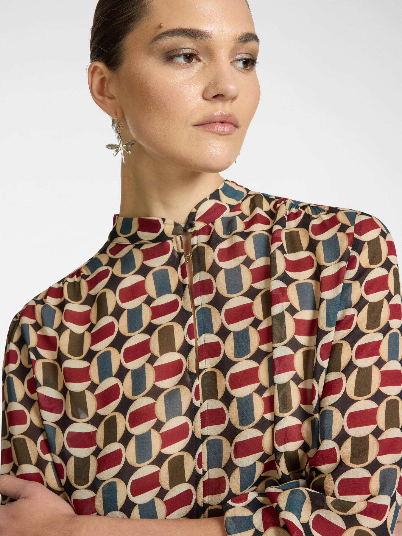 Chemisier imprim&eacute; image number 3