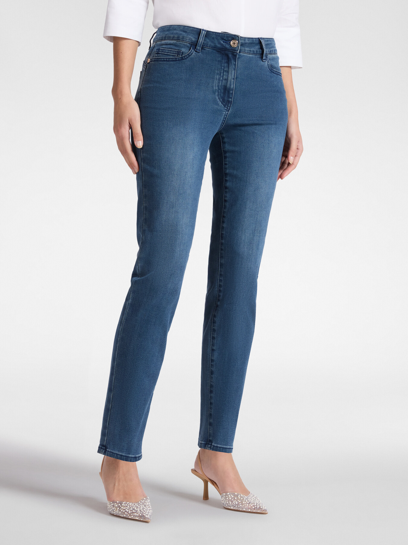 Jeans skinny 5 tasche,  "Helena" image number 2