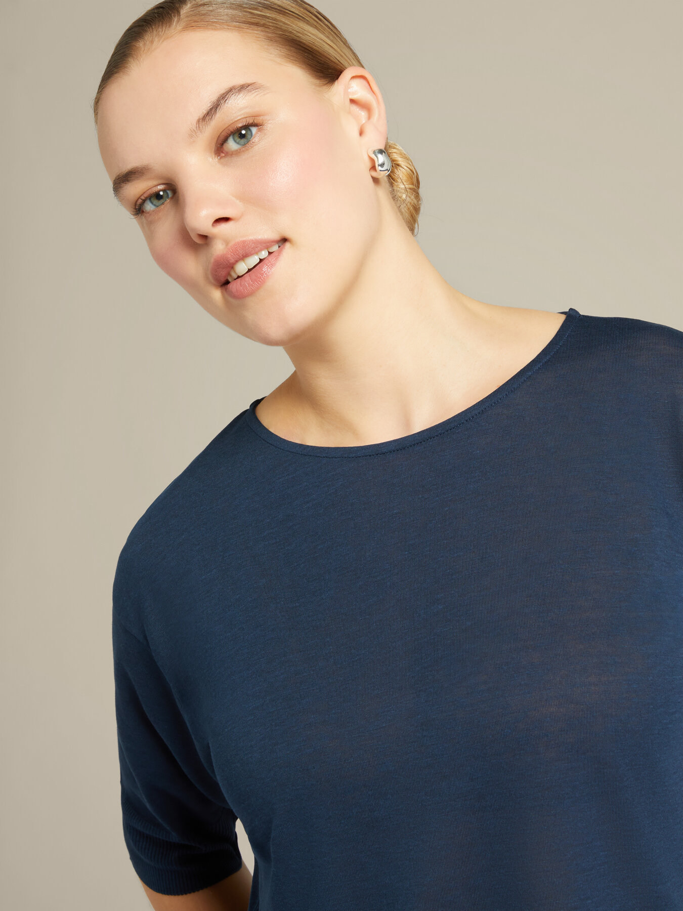 Camiseta con mangas de tres cuartos image number 3