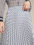 Printed pleated skirt image number 3