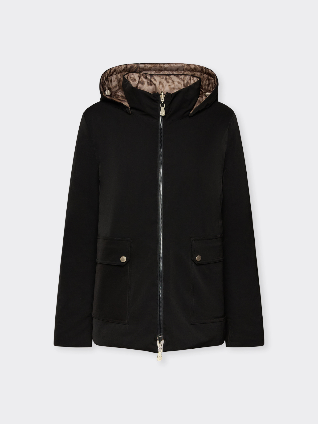 Wendbare Daunenjacke im Animalier-Stil image number 6