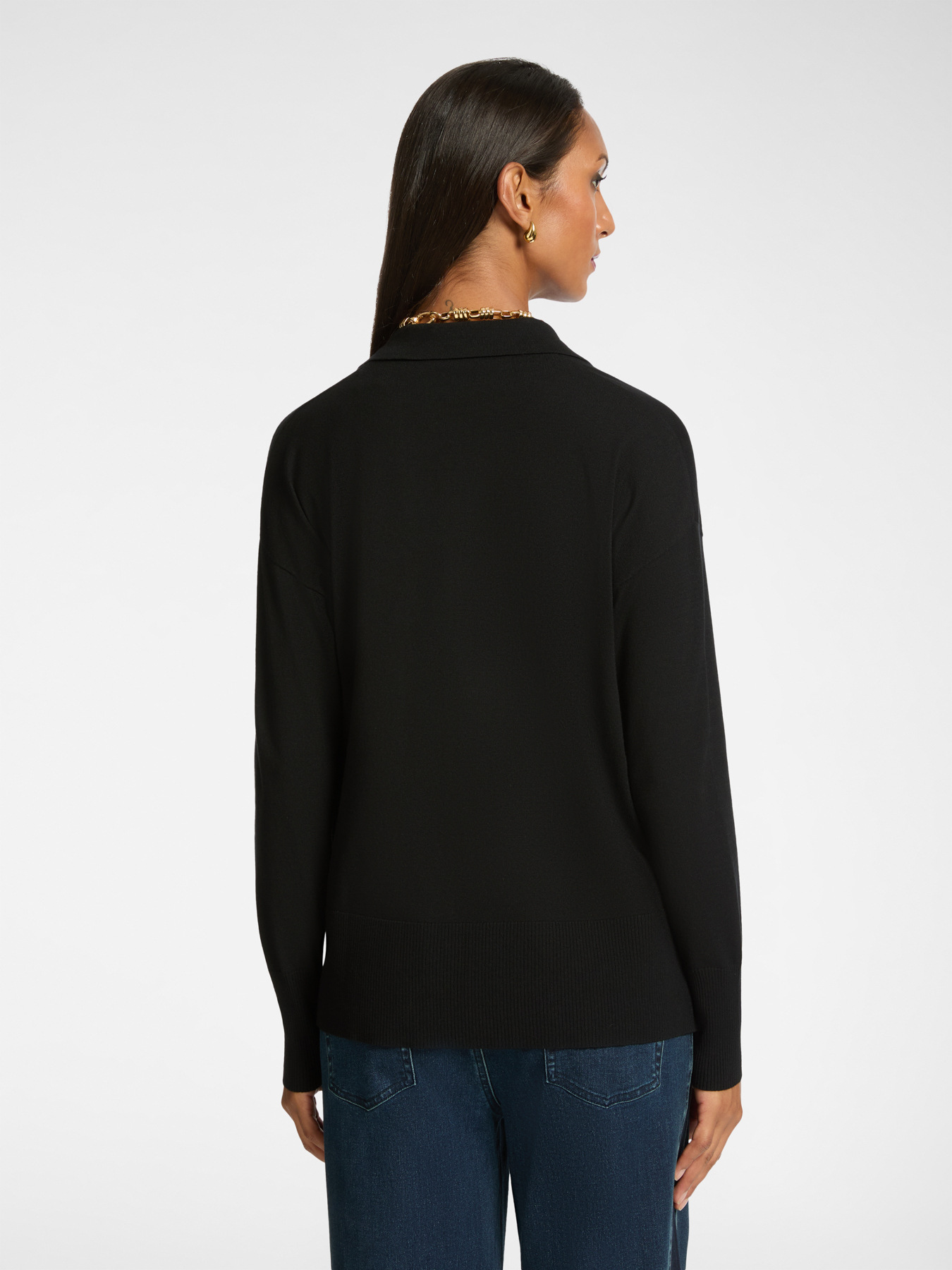 Top with collar and buttons image number 2