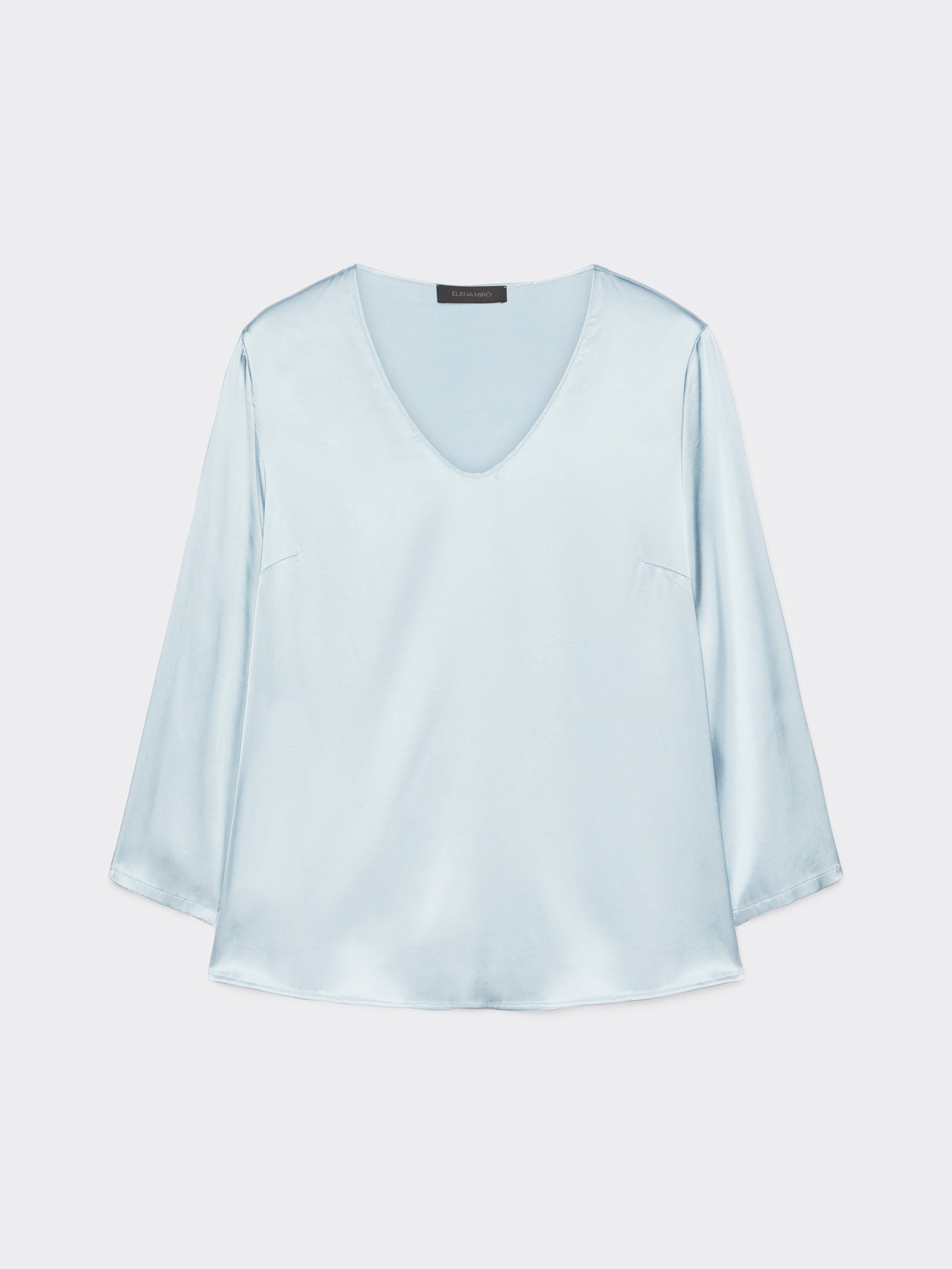 Blusa in raso image number 4