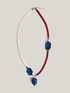 Necklace with geometric pendants image number 0