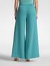 Pantalon palazzo en cady image number 1
