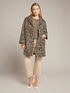 Animal print coat image number 1