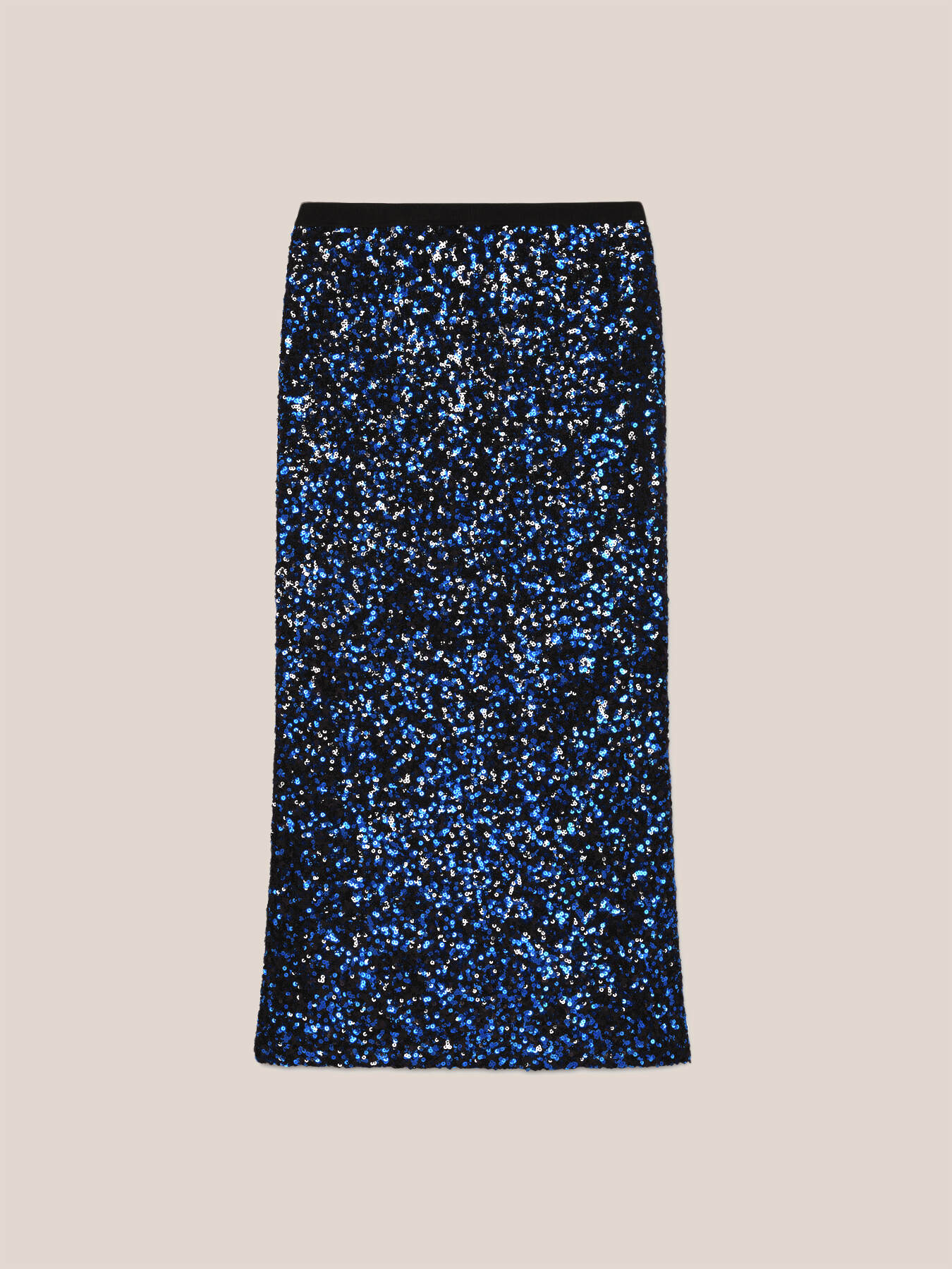 Jupe en tulle entièrement pailletée image number 1