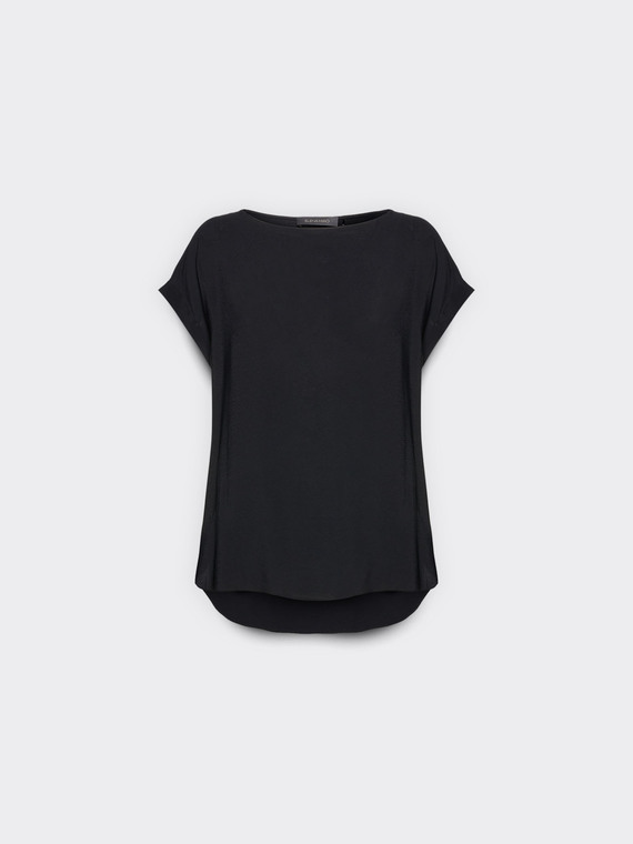 Blouse en cr&ecirc;pe de chine