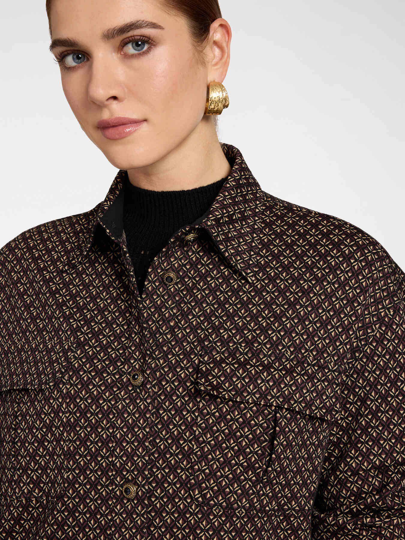 Chemise surchemise en jacquard image number 3