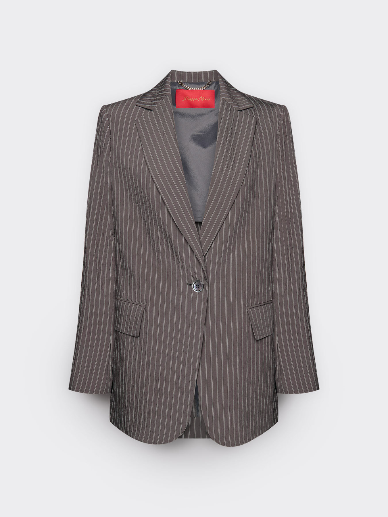 Pinstripe blazer image number 4