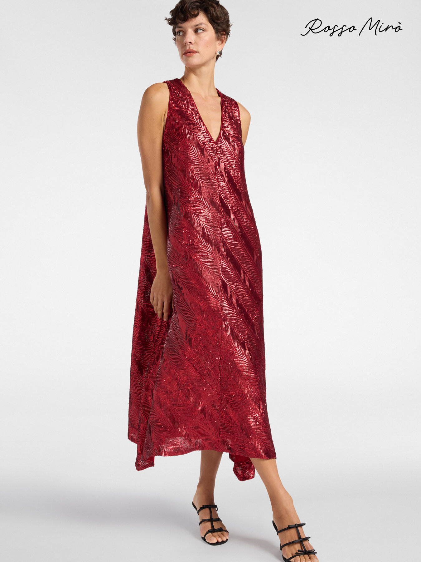 Robe longue à paillettes image number 0