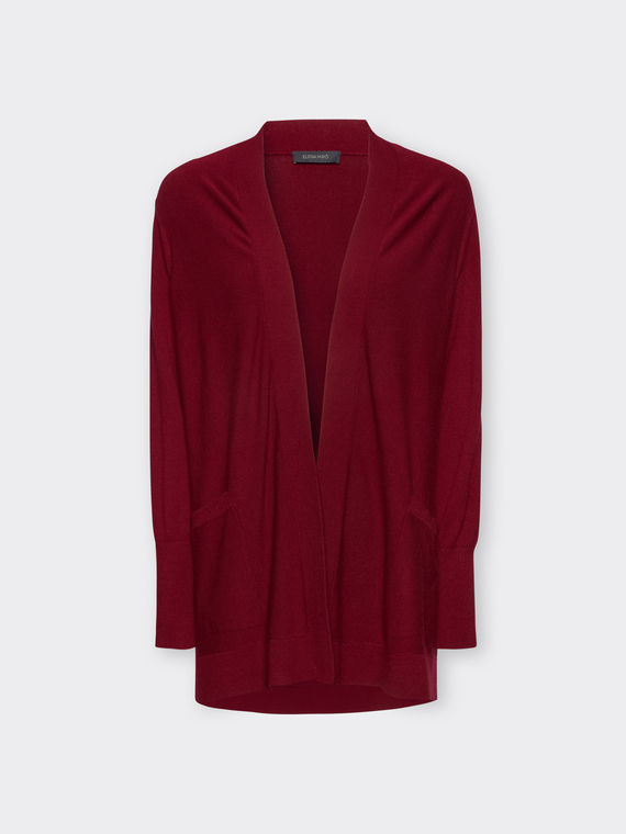 Cardigan in viscosa comfort