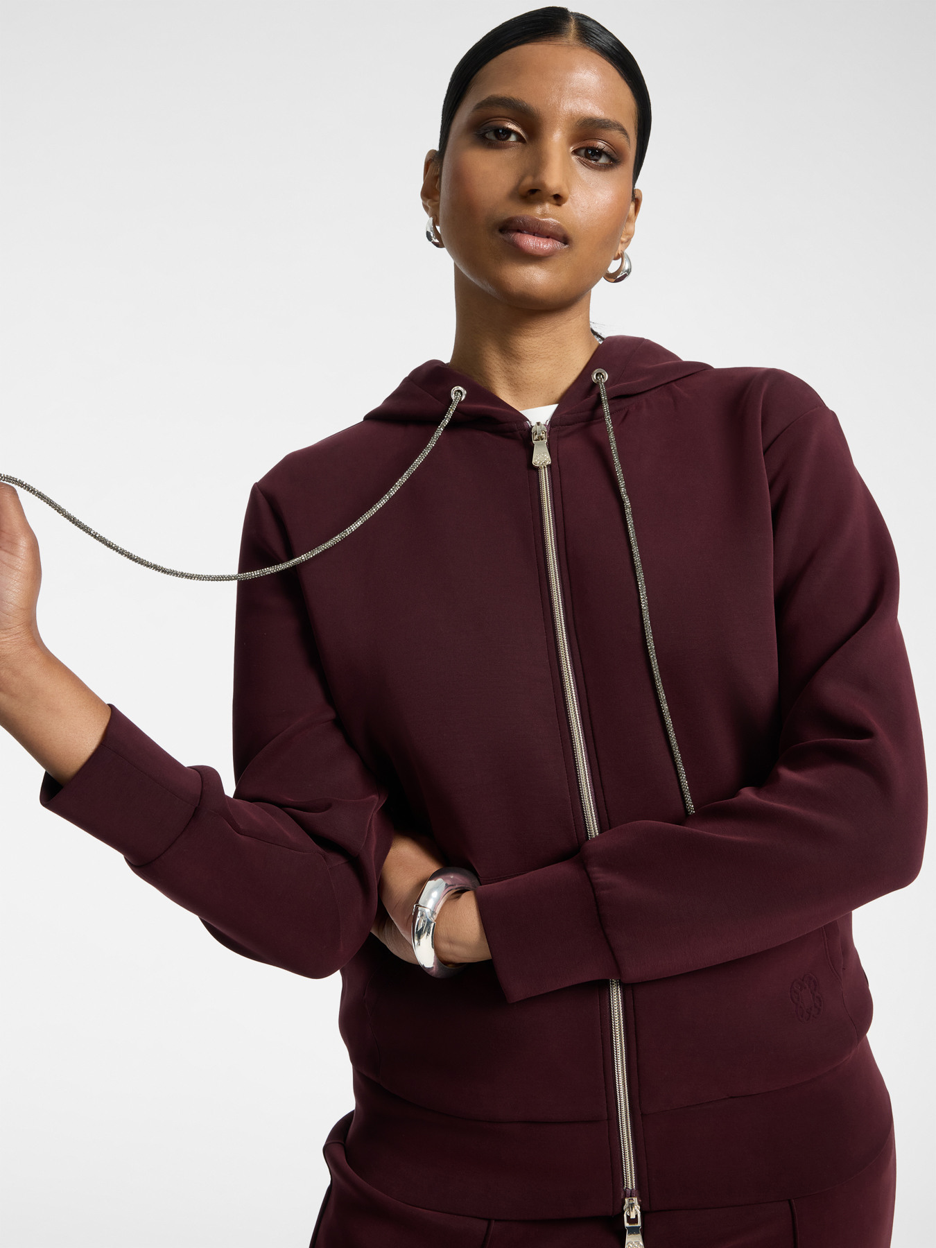 Kapuzenpullover aus Modal-Mischgewebe image number 3