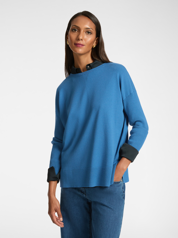 Boat neck top
