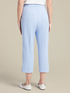 Stretch cotton Capri trousers image number 1