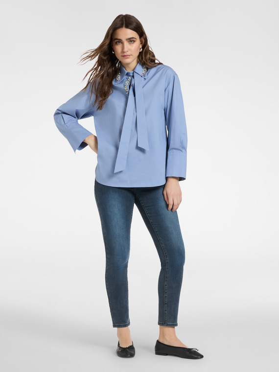 Pull-on jeggings with 5 pockets, "Pat"