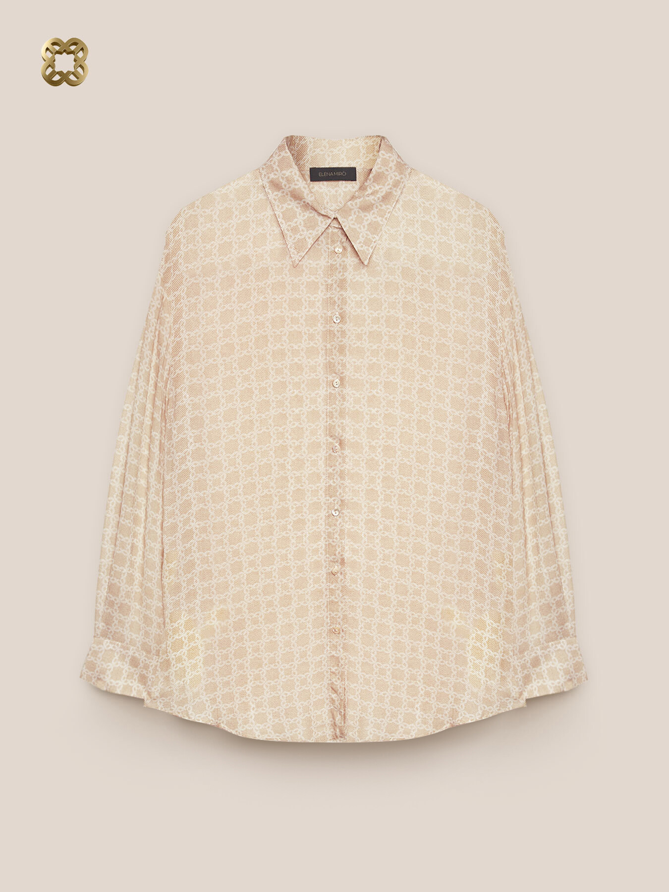 Monogram-print shirt image number 4