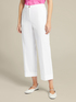 Cropped trousers in sustainable cotton image number 2